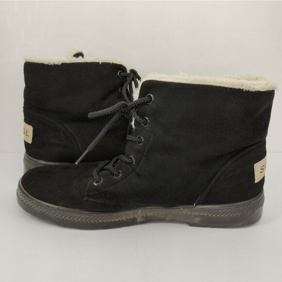 SQL Winter Boots Fauz Fur lined size 7.5 / 39 - Picture 11 of 16